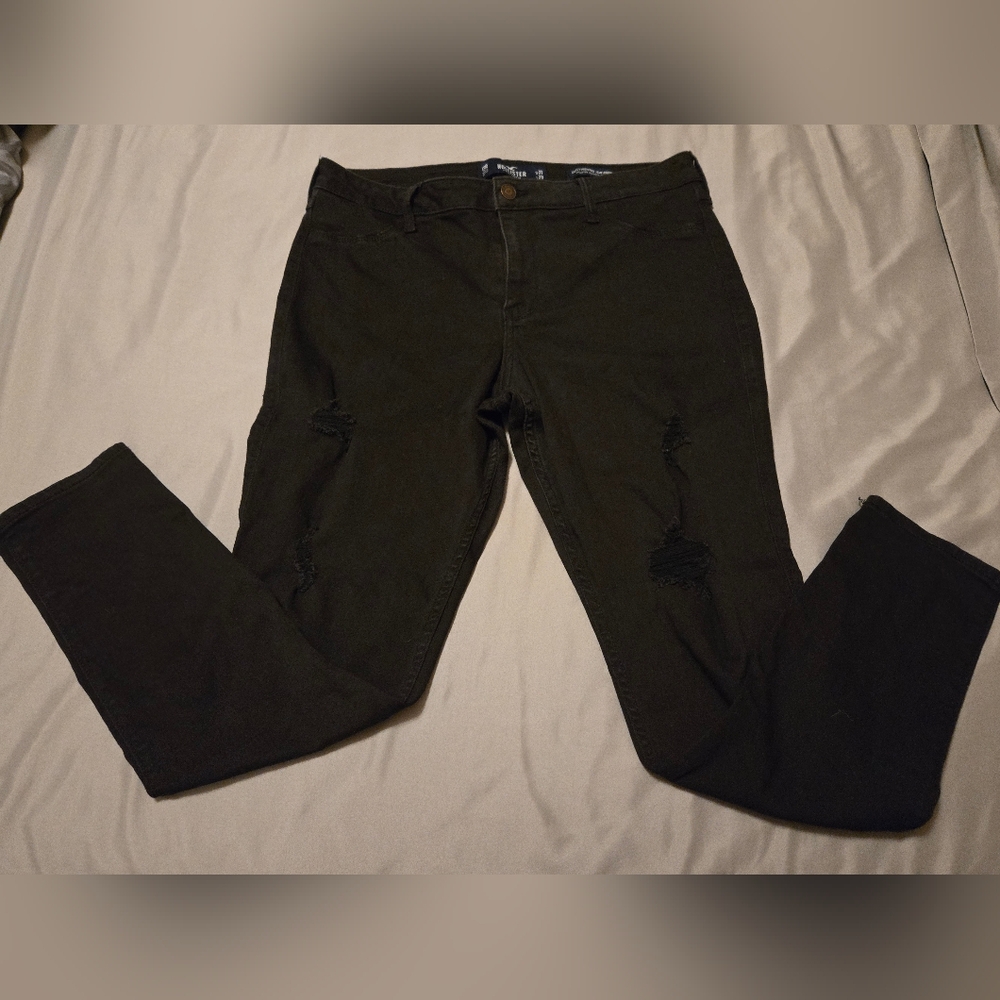 Lot Of 5 Hollister Size 13R W31 L28 Womens Curvy High Rise Jean Legging Stretch
